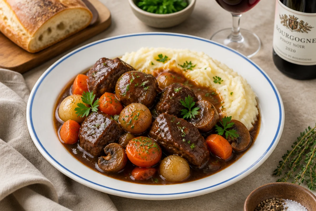 Deliciously Easy French Beef Bourguignon Recipe You'll Love