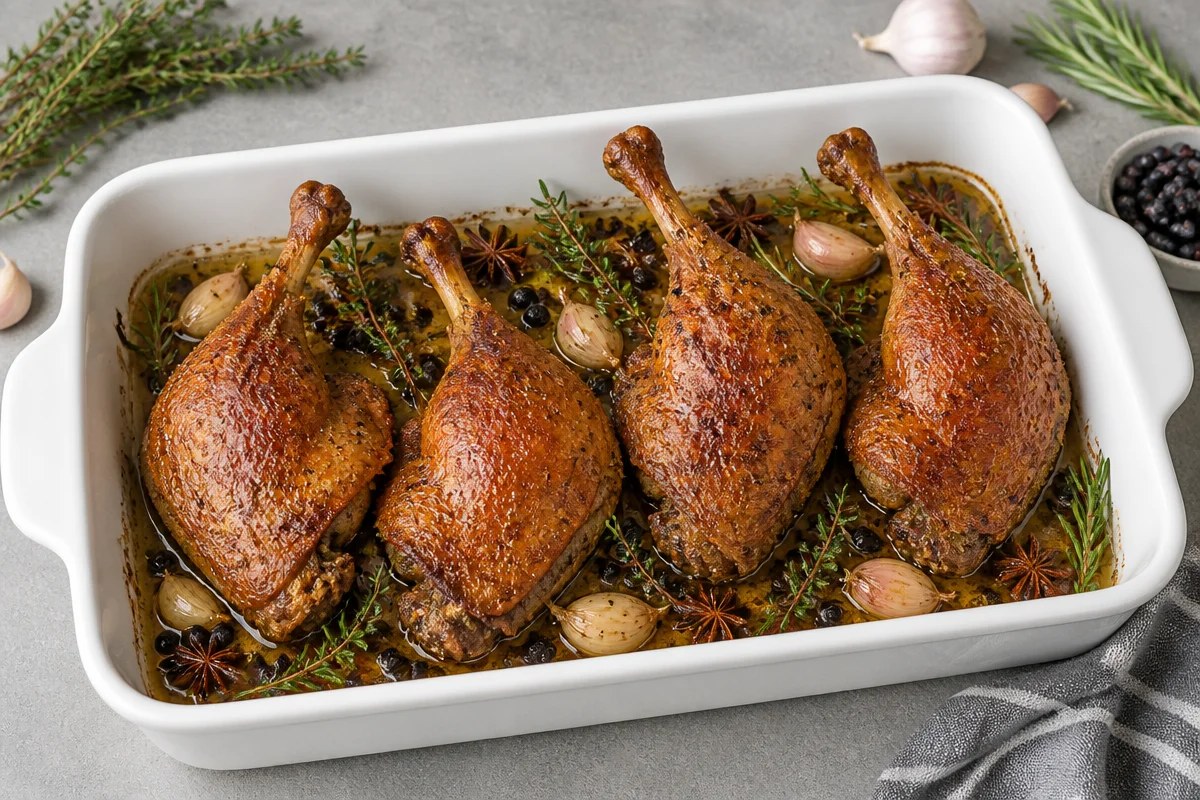 Traditional French Duck Confit Recipe