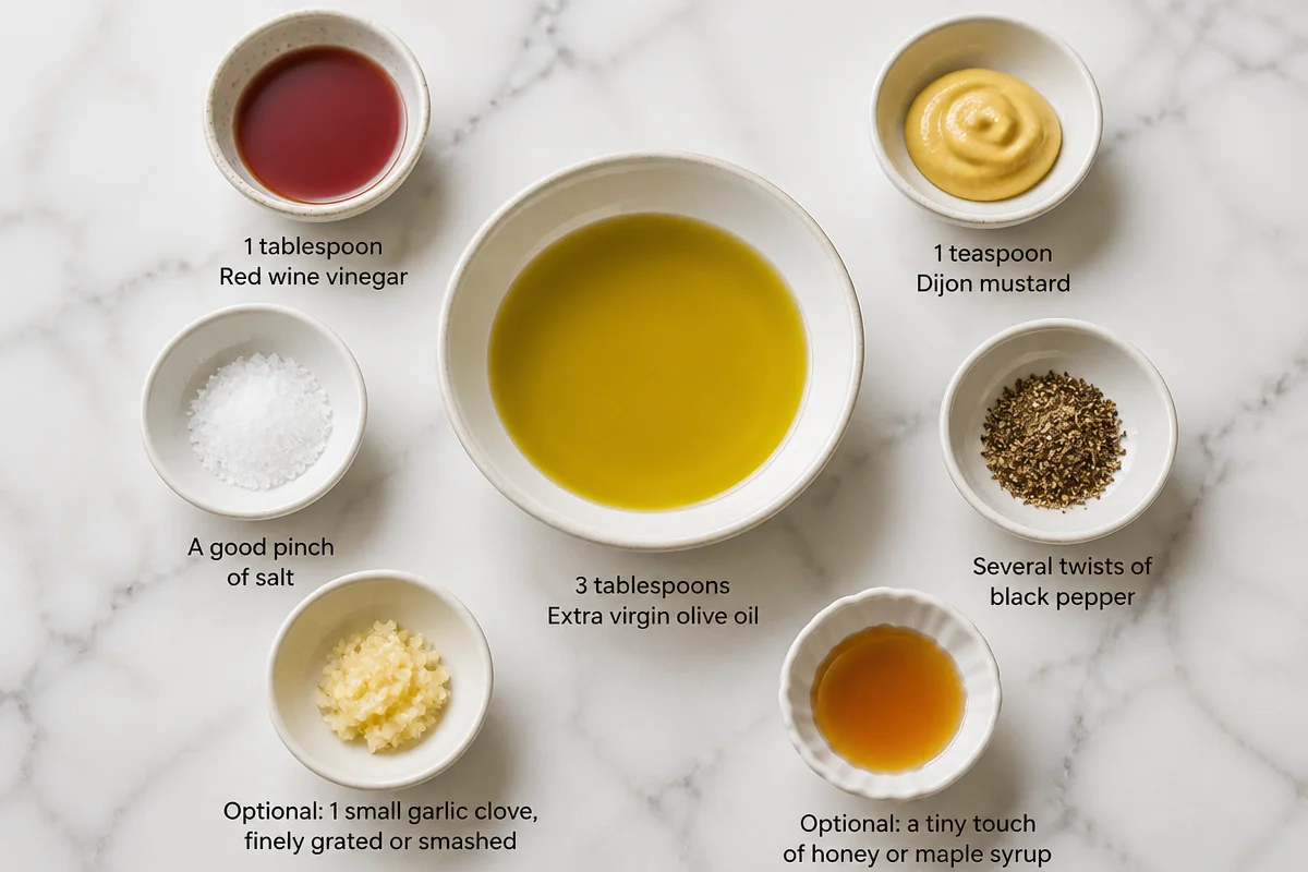 Whip Up a Simple French Vinaigrette Recipe in Just 2 Minutes!