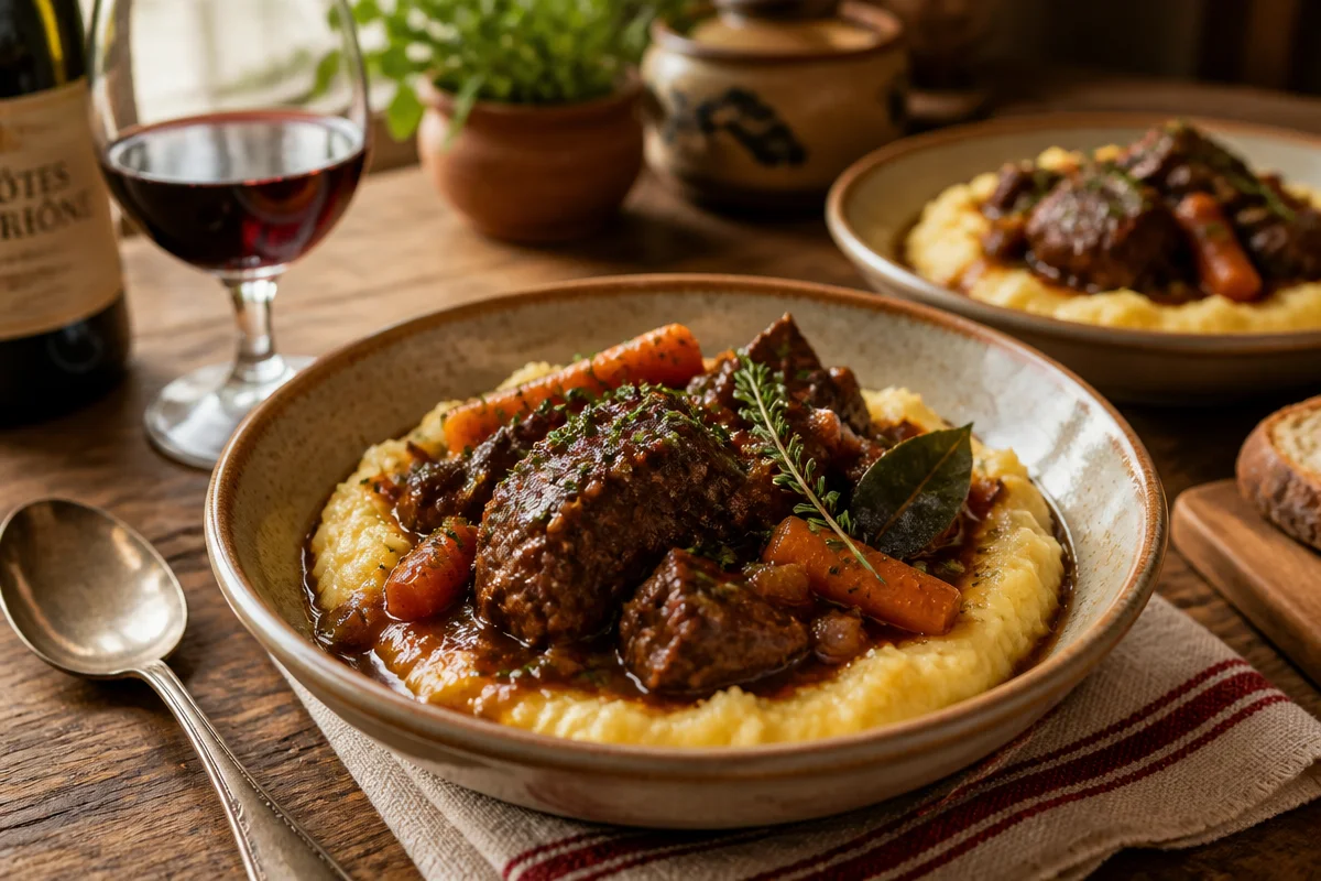 Traditional French Daube Provençale Recipe (Beef Stew)