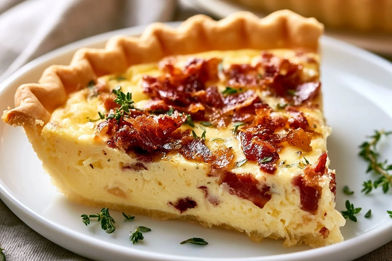 Creamy Quiche Lorraine Recipe