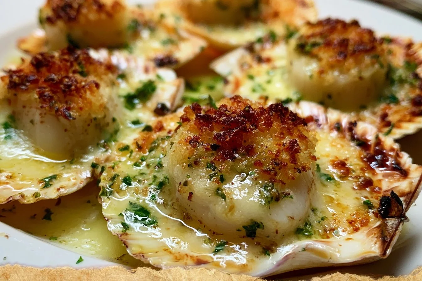 Creamy Scallops Coquilles Saint-Jacques