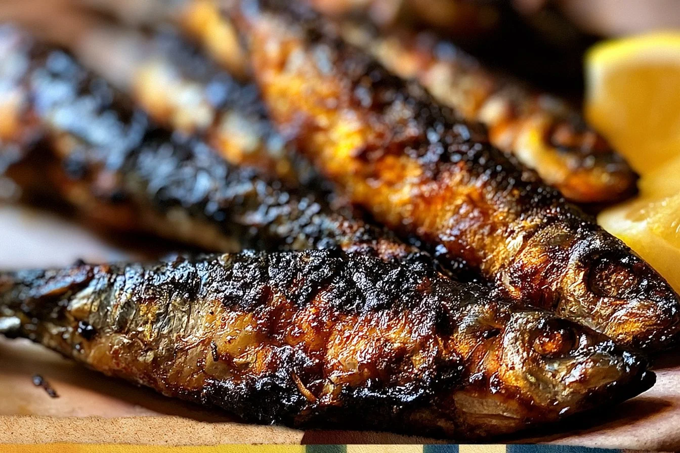 Crispy Grilled Sardines for Dinner