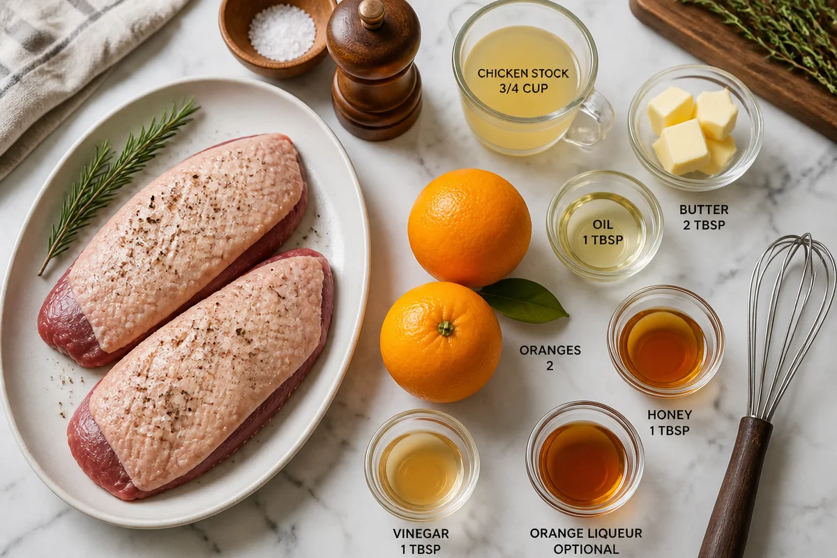 Deliciously Easy French Duck à l'Orange Recipe