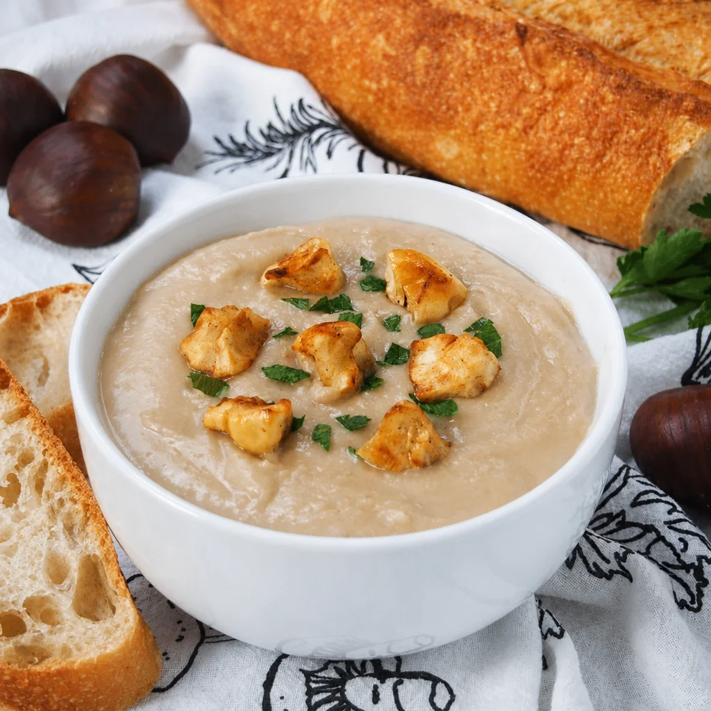 Deliciously Easy French Velouté de Champignons Recipe (Mushroom Soup)