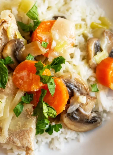 Classic French Blanquette de Veau Recipe - Creamy veal stew with vegetables