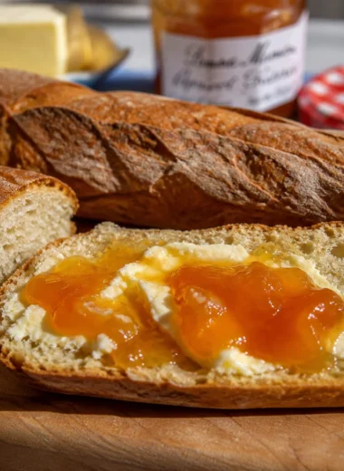 Quick French Tartine Recipe showcasing an open-faced sandwich with fresh ingredients.