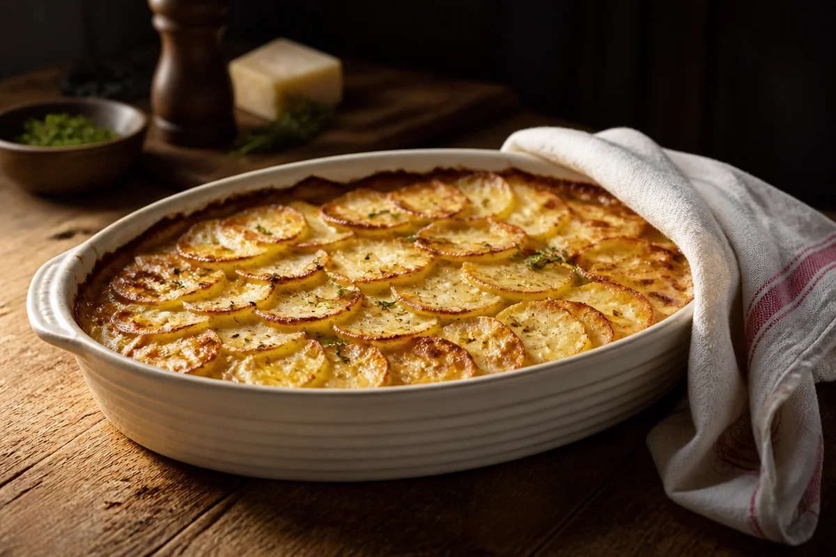 Classic French Gratin Dauphinois Recipe (Potato Gratin)