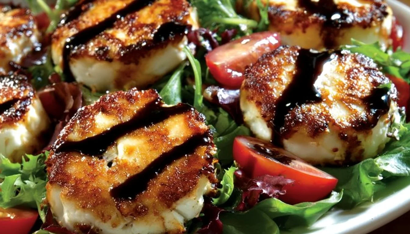 Warm Goat Cheese Salad