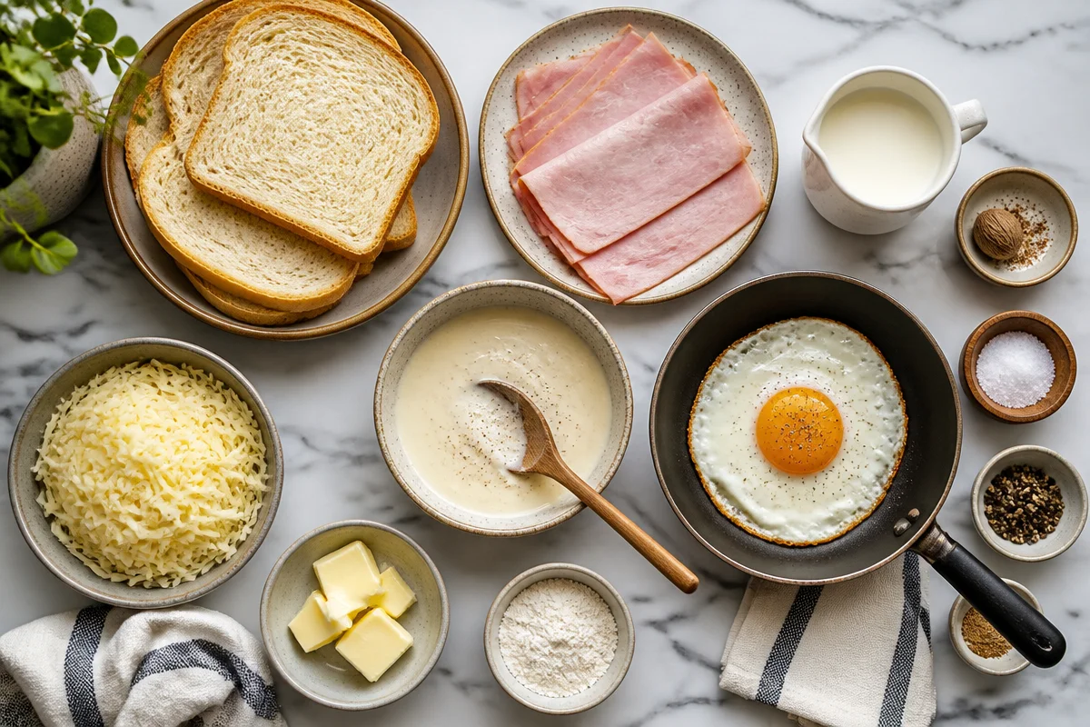 Whip Up a Quick French Croque Madame in Just 15 Minutes!