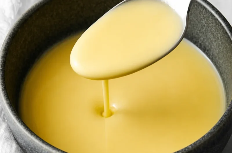 Fast French Beurre Blanc Sauce Recipe in 10 Minutes with lemon and butter.
