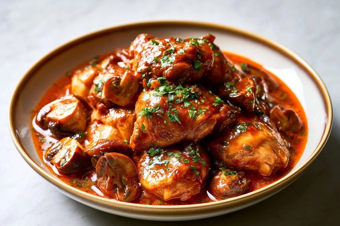 Chicken Chasseur (French Hunter’s Chicken) Recipe