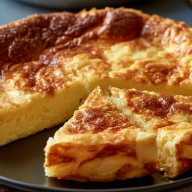 Delicious Galette Comtoise pastry displaying golden crust and creamy filling.