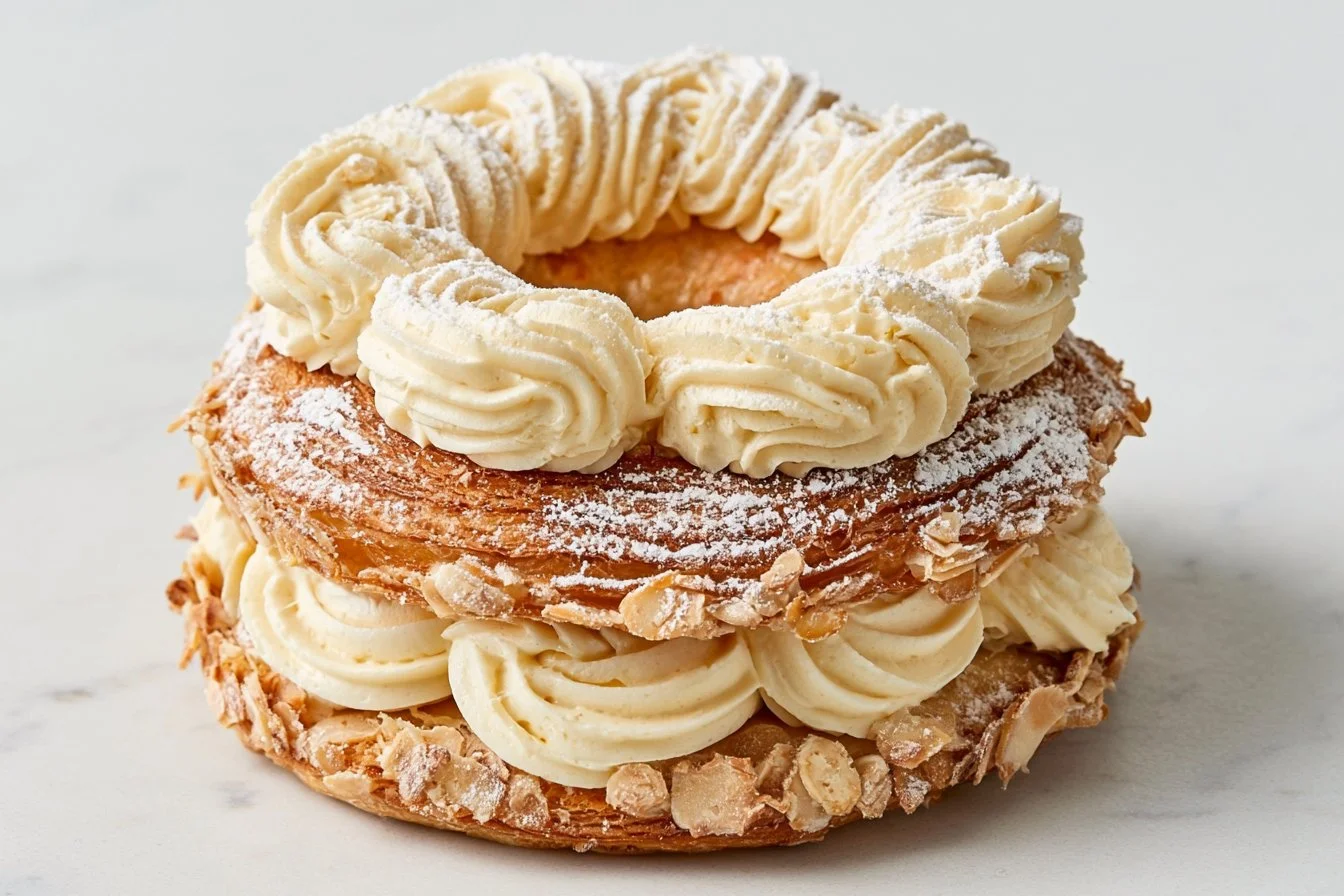 Paris-Brest (Choux Pastry with Praline Cream)
