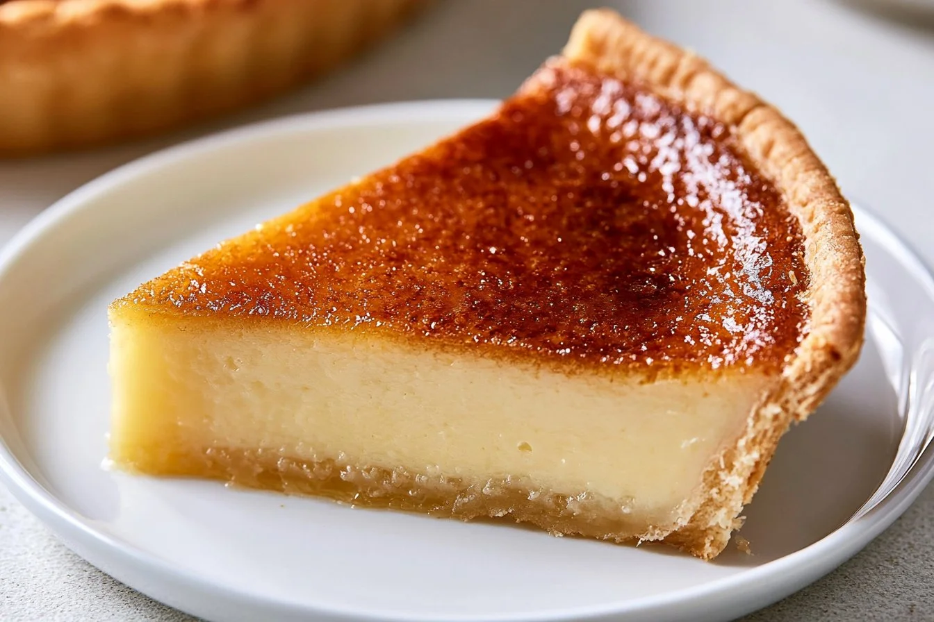 Traditional Flan Pâtissier (French Custard Tart)