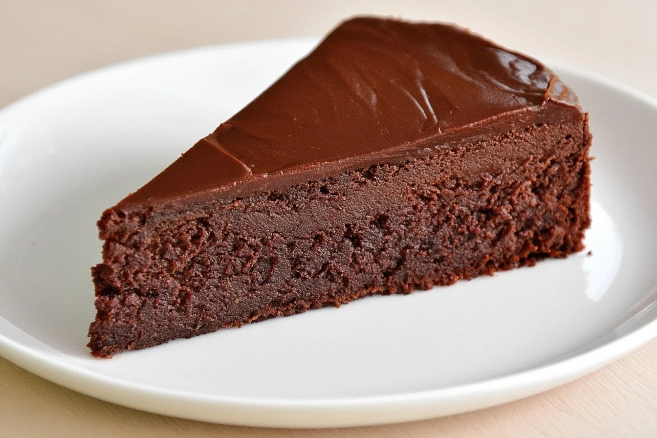 Traditional French Chocolate Cake (Gâteau au Chocolat)