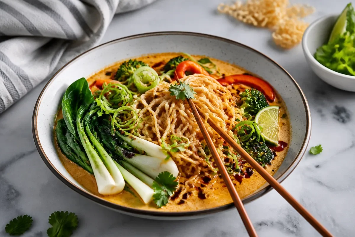 Spicy Coconut Noodles